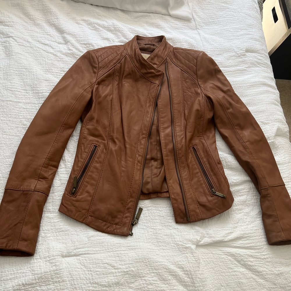Michael Kors leather jacket